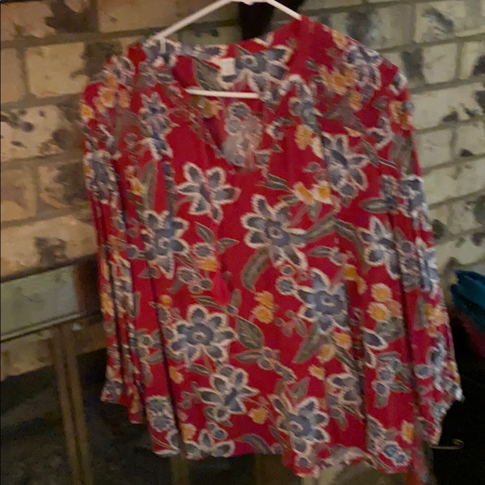 Long sleeve tunic